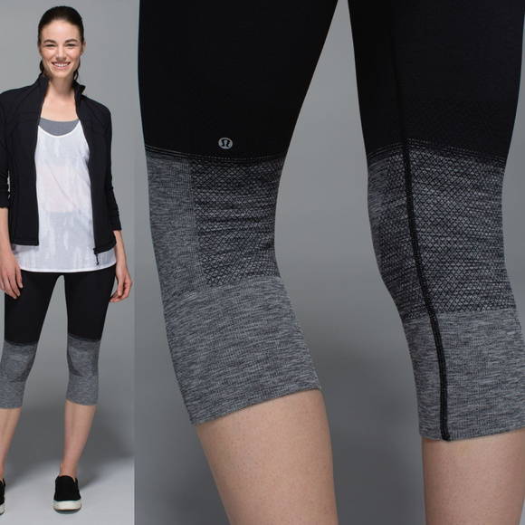 Lululemon Seamlessly Street Crop Size 6 HW7255 - Picture 3 of 7